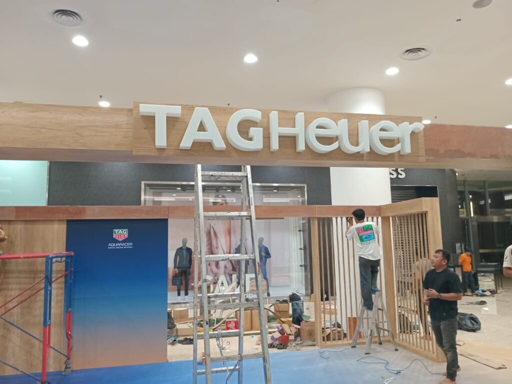 pasang reklame booth